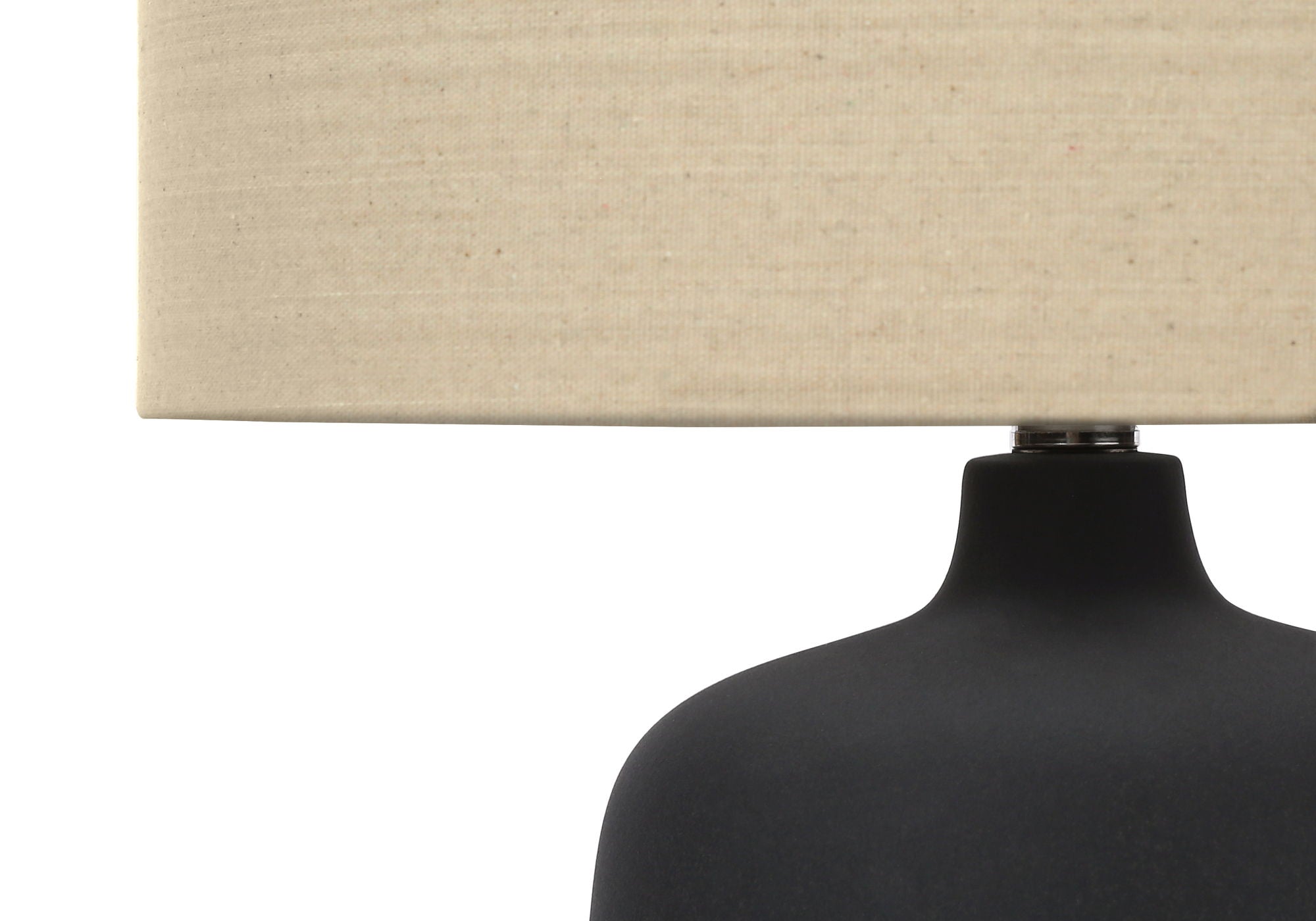 Lighting, Table Lamp Contemporary - Black