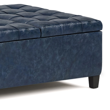 Harrison - Upholstered Coffee Table Storage Ottoman - view 147