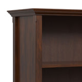 Amherst - 2 Shelf Bookcase - Brown