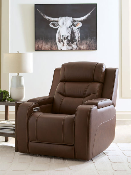 Knightington - Power Recliner With Audio Seating - view 23