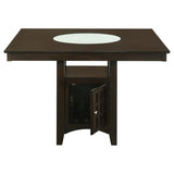 Gabriel - Counter Height Dining Table - Cappuccino by CoasterEveryday | Bel Furniture