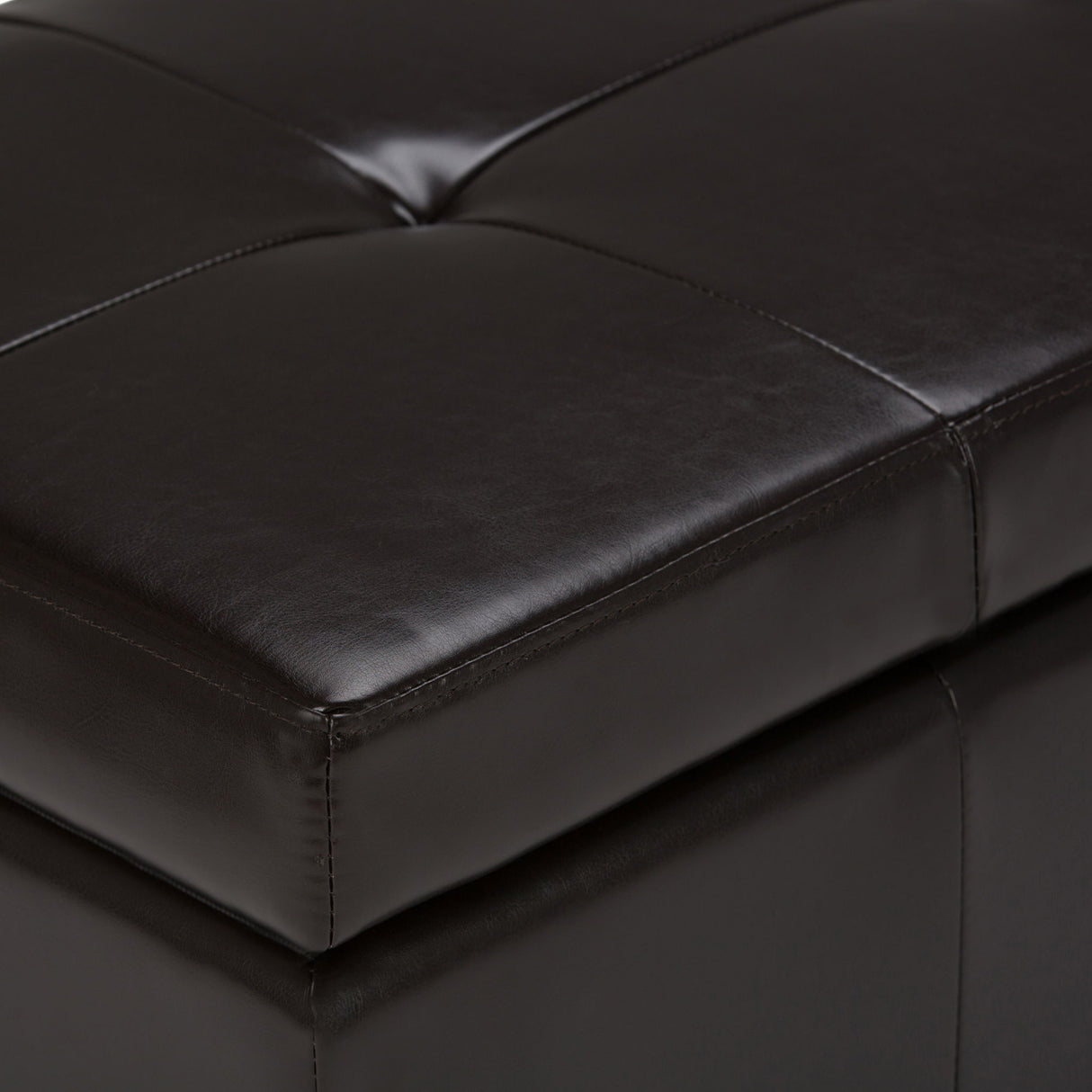 Castleford - Contemporary Storage Ottoman by Simpli-Home | Bel Furniture