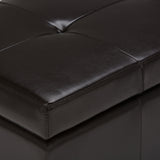 Castleford - Contemporary Storage Ottoman by Simpli-Home | Bel Furniture