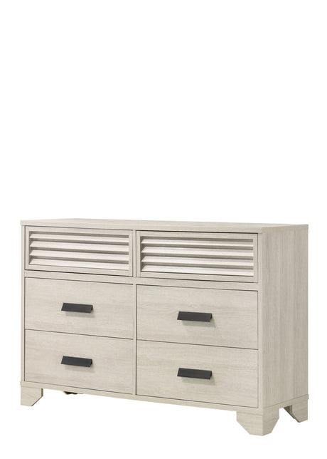 Sarter - Dresser White Dressers by Crown Mark | Bel Furniture
