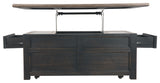Tyler Creek - Grayish Brown / Black - Lift Top Cocktail Table by Signature Design by Ashley® | Bel Furniture