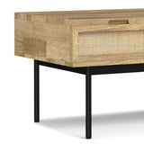 Reeves - Lift Top Coffee Table - Natural by Simpli-Home | Bel Furniture