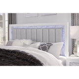 Skye - Marble Full Bed - White