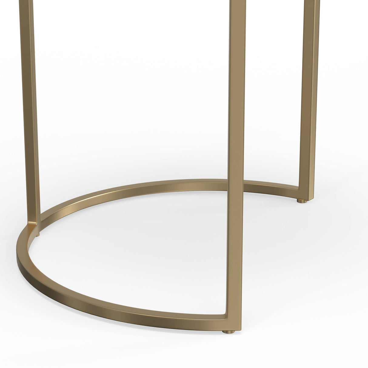 Drake - 2 Piece Nesting Table - Antique Nickel / Antique Copper by Simpli-Home | Bel Furniture