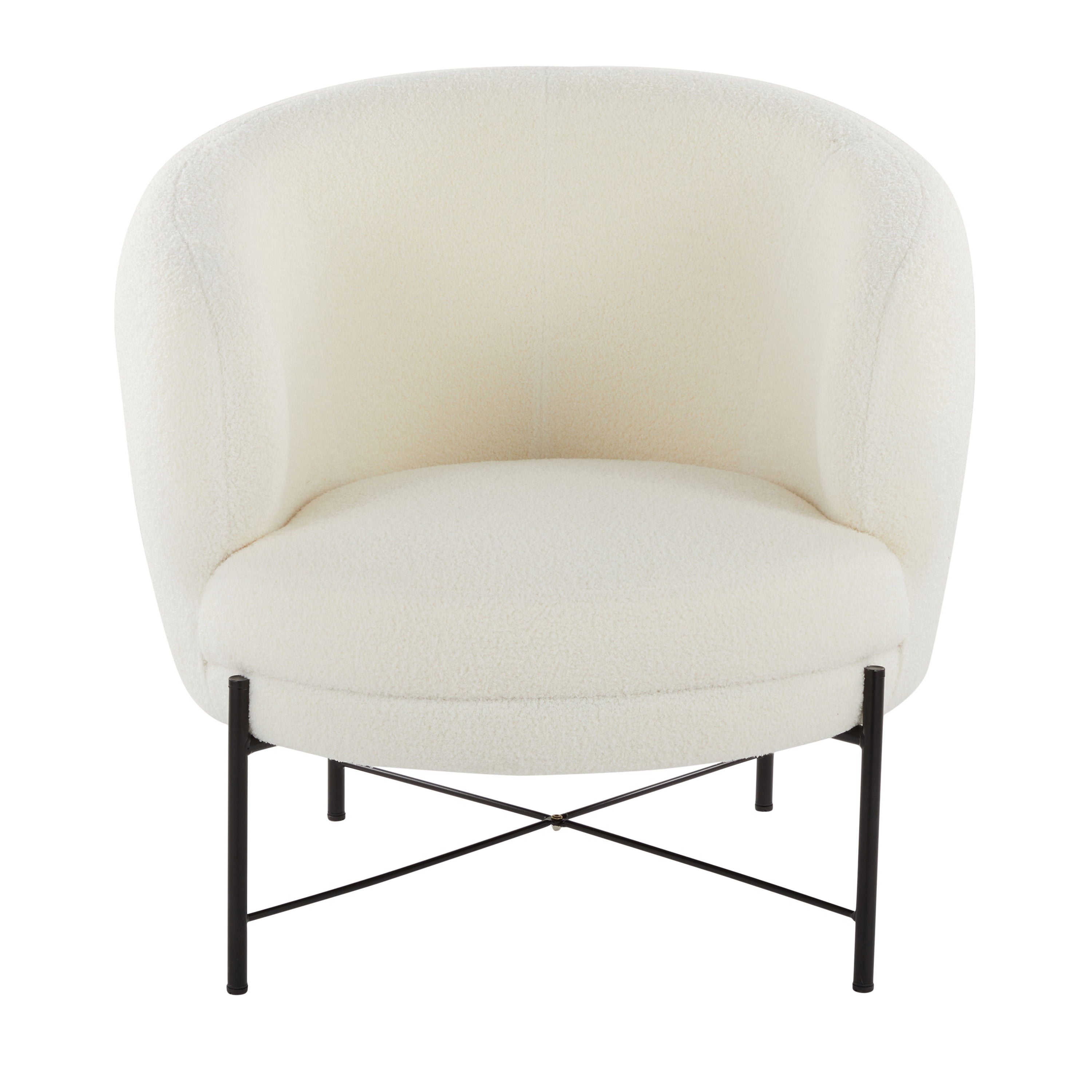 Chloe - Contemporary Chair - Black / White