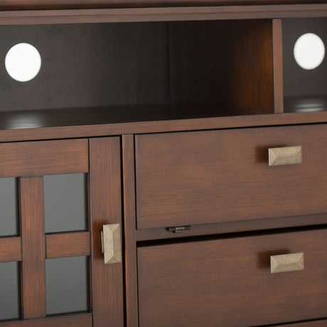 Artisan - TV Media Stand - Russet Brown - view 5