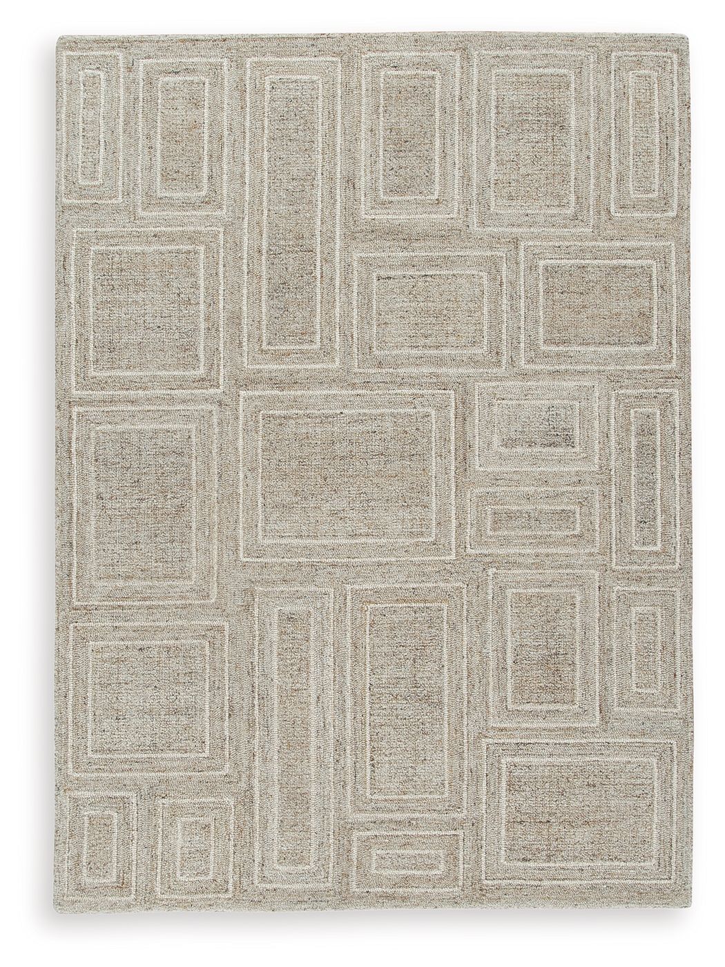Brickburgh - Area Rug Gray 5' x 7' by Signature Design by Ashley® | Bel Furniture
