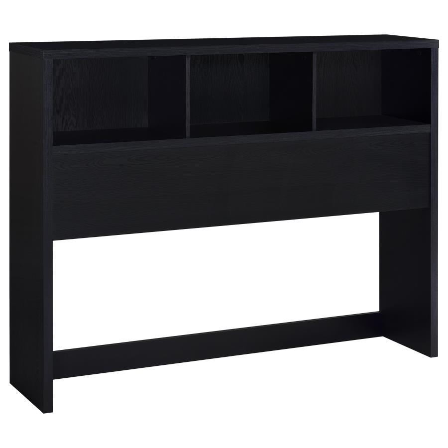 Westpark - Bookcase Headboard Black Queen by Coaster Fine Furniture | Bel Furniture
