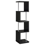Baxter - 4-shelf Bookcase by CoasterEveryday | Bel Furniture