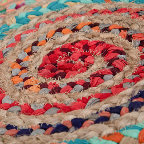 Margo - Handcrafted Round Pouf - view 20
