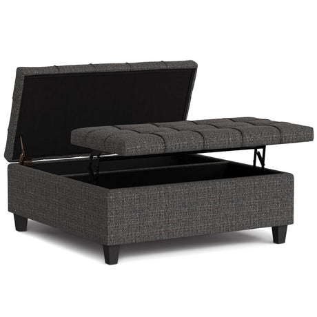 Harrison - Upholstered Coffee Table Storage Ottoman - view 149