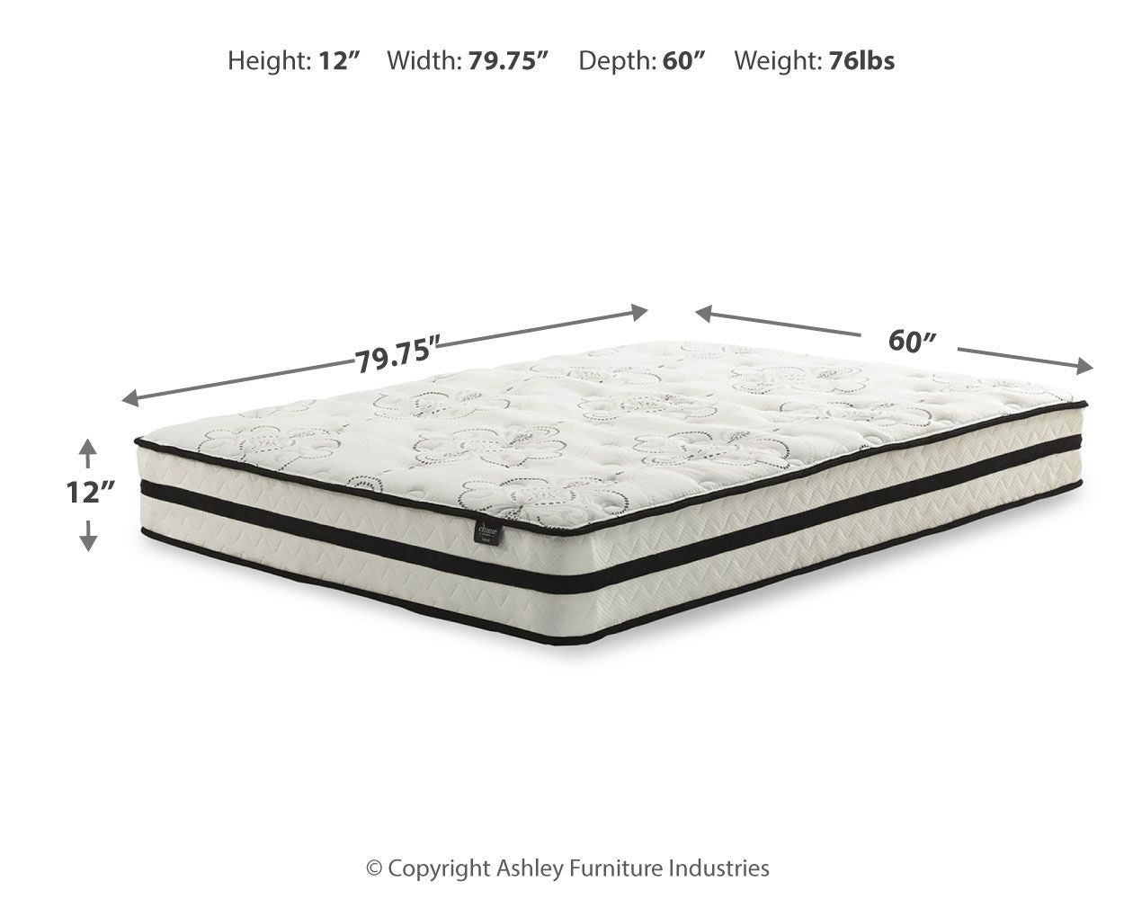 ゆめ Chime - Ultra Plush Hybrid Mattress by Sierra Sleep® b | BEL Furniture