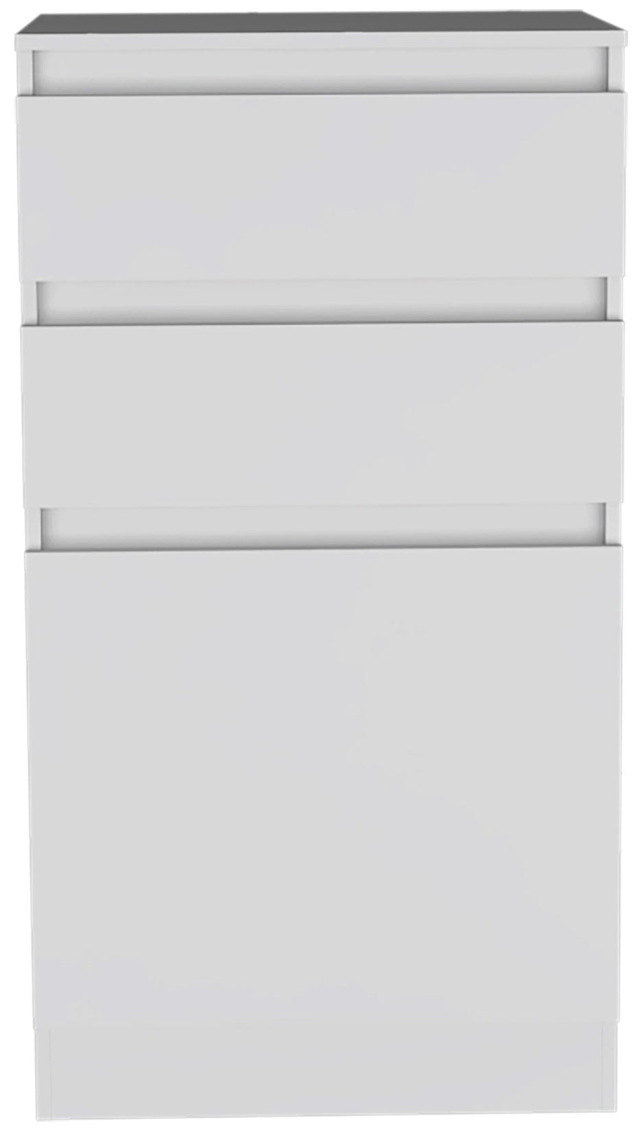 Two Drawer Vanity Chest - White