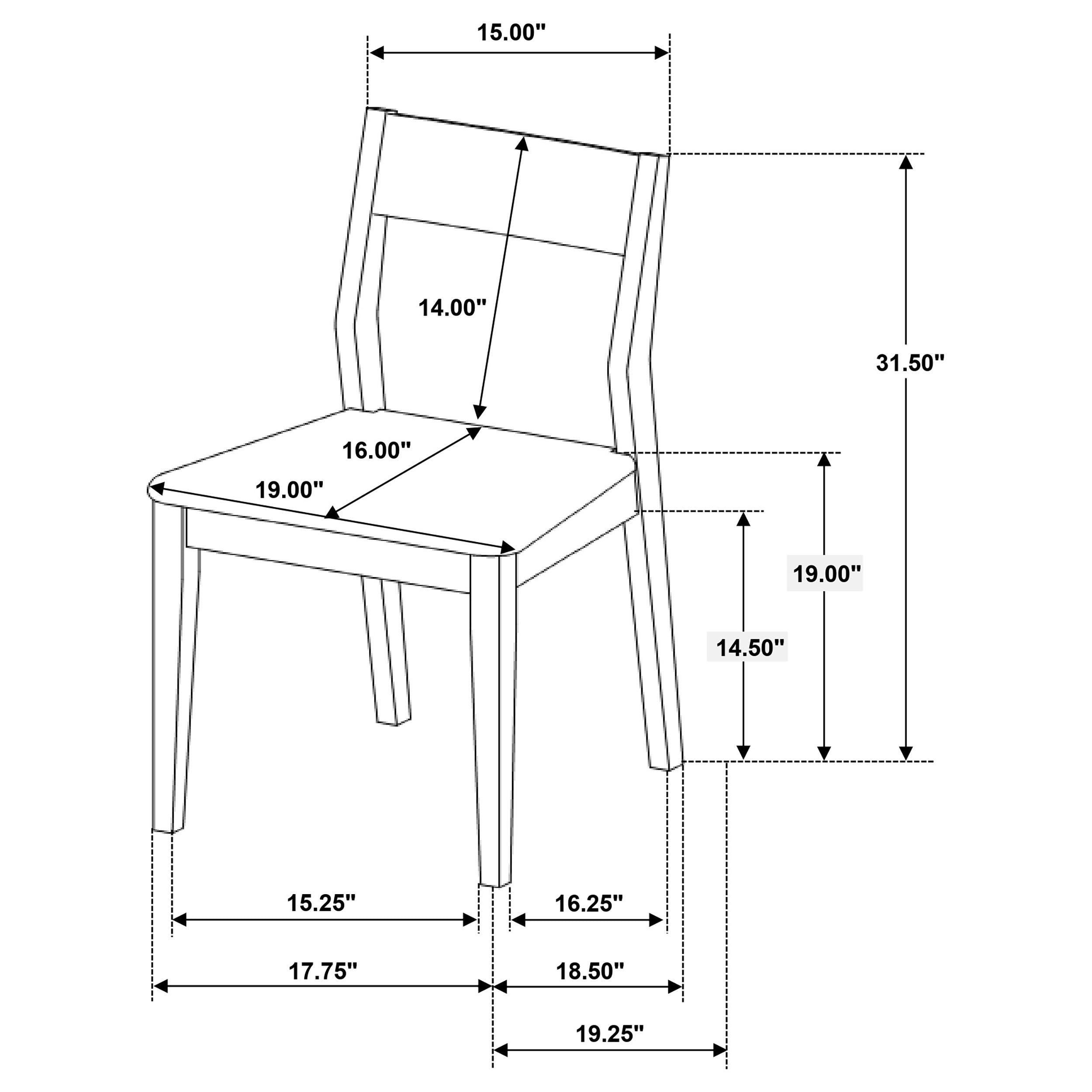 Almonte - Rectangular Dining Set