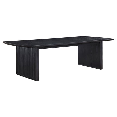 Brookmead - Extension Leaf Dining Table - Black by CoasterEssence | Bel Furniture