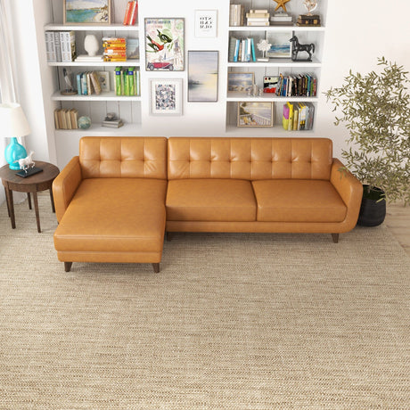 Allison - Mid-Century Modern Sectional Sofa Chaise - view 24