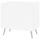 Nieta - 2 Door Engineered Wood Accent Cabinet - White High Gloss by Coaster Fine Furniture | Bel Furniture