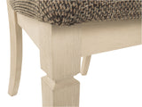 Bolanburg - Brown / Beige - Dining UPH Side Chair (Set of 2) - Rake Back by Signature Design by Ashley® | Bel Furniture