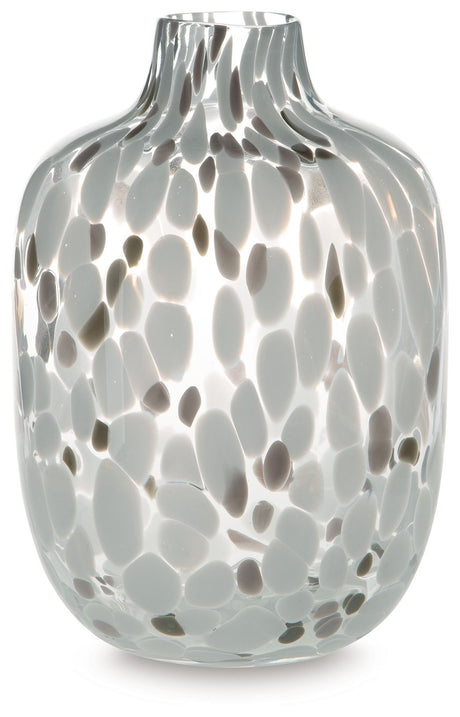 Keelton - Vase Gray 9.5"W x 9.5"D x 13.6"H by Signature Design by Ashley® | Bel Furniture