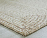 Emorymore - Extra Large Rug - Brown / Beige