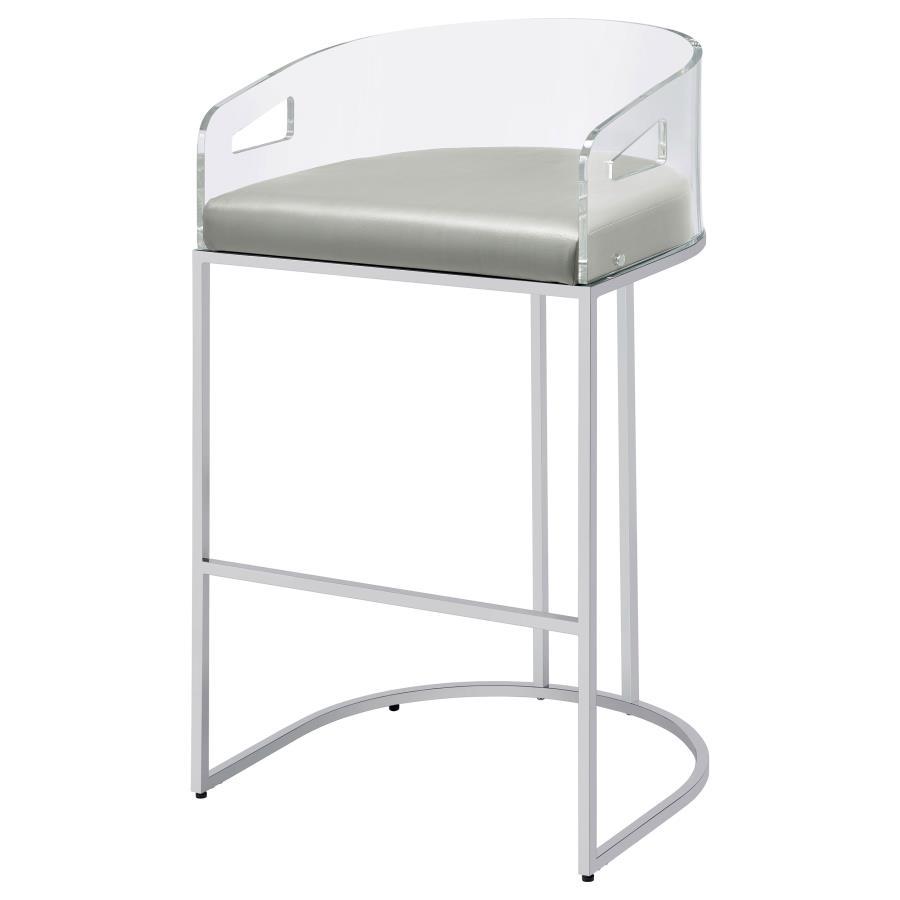 Thermosolis - Acrylic Back Stools (Set of 2)