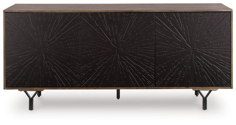 Lavinmont - Accent Cabinet - Multi Brown - view 9