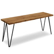 Colton - Bench - Natural by Simpli-Home | Bel Furniture