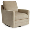 Icaman - Swivel Chair Beige by Signature Design by Ashley® | Bel Furniture