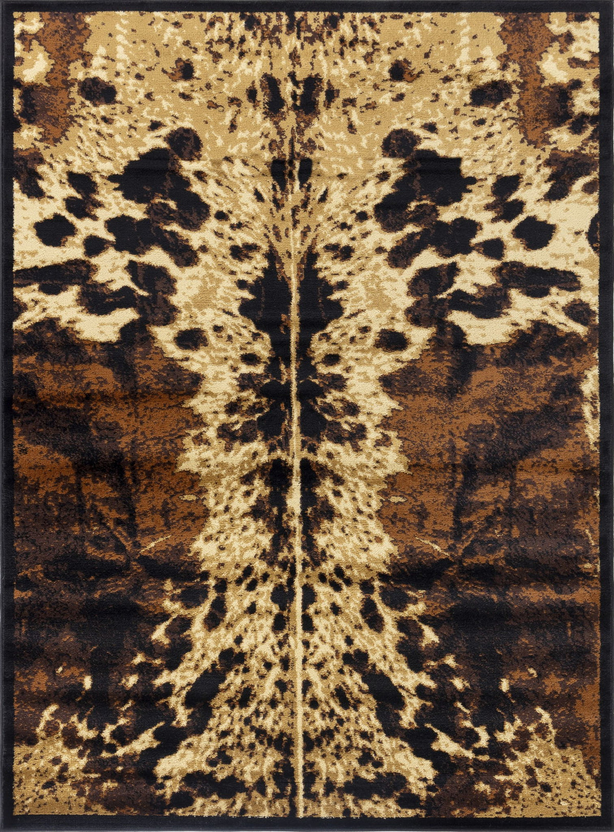 Tribes - GC_YLS4008 Southwest Area Rug Black by Icona Home Decor | Bel Furniture