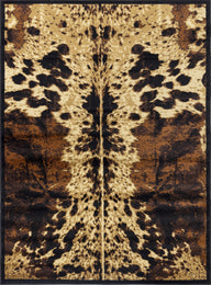 Tribes - GC_YLS4008 Southwest Area Rug Black by Icona Home Decor | Bel Furniture
