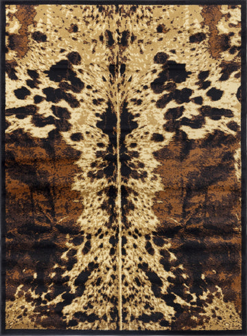 Tribes - GC_YLS4008 Southwest Area Rug Black by Icona Home Decor | Bel Furniture