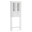 Acadian - Space Saver Cabinet - Pure White by Simpli-Home | Bel Furniture
