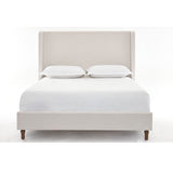 Hayden - Upholstered Wingback Bed With Tall Headboard