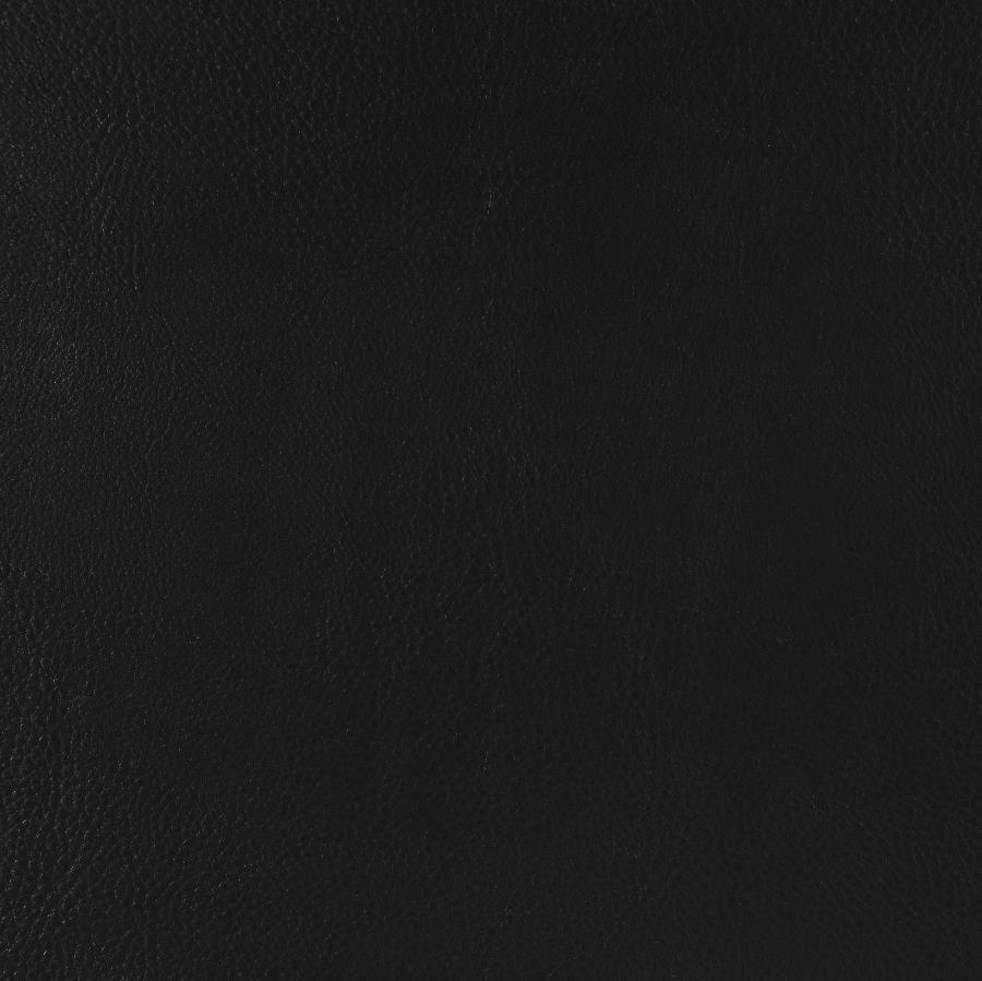 Scotland - Faux Leather Upholstered Track Arm Loveseat