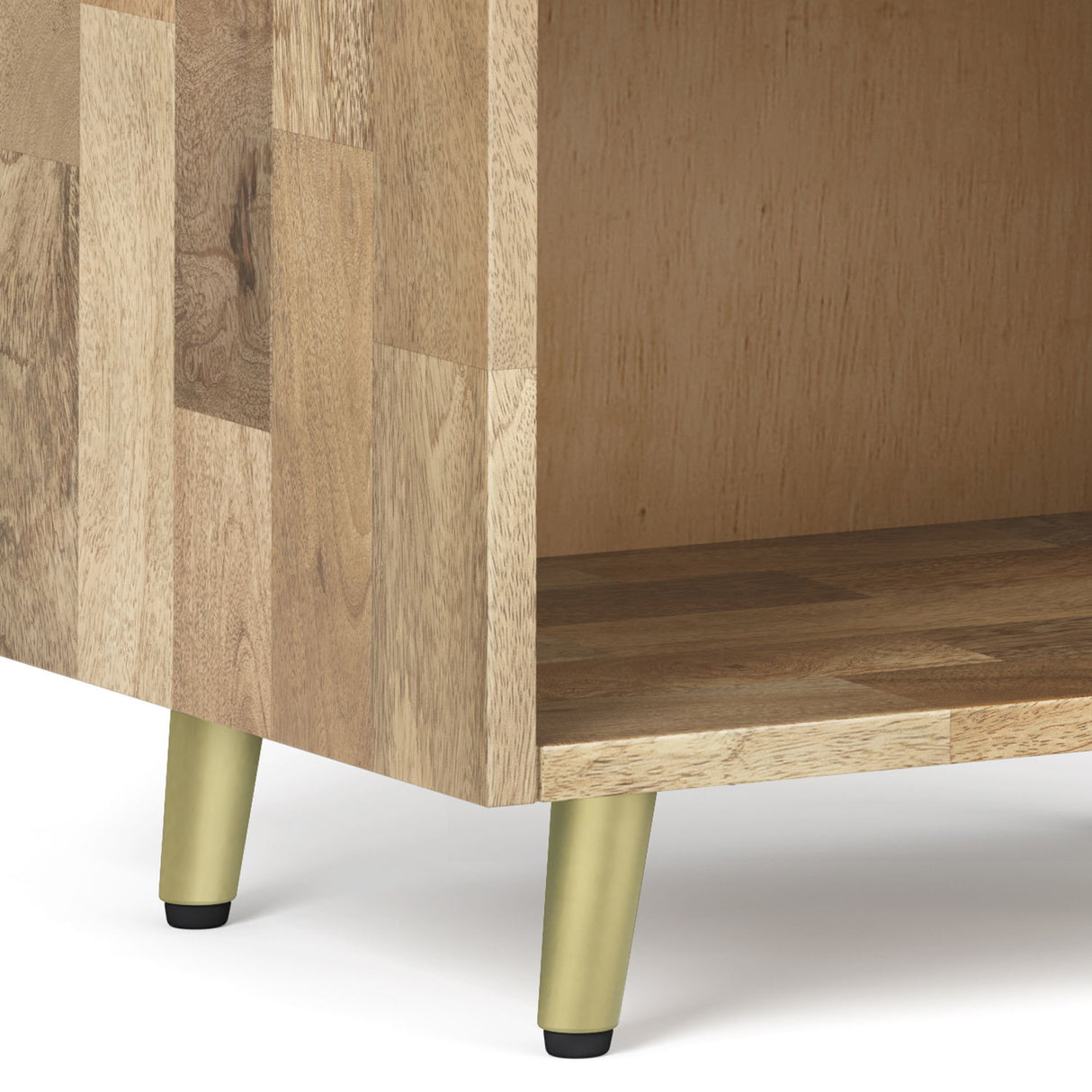 Jager - Bedside Table - Natural by Simpli-Home | Bel Furniture