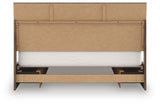 Chirason - Panel Bed With Storage