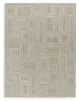 Brickburgh - Area Rug Gray 8' x 10' by Signature Design by Ashley® | Bel Furniture