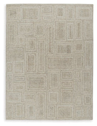 Brickburgh - Area Rug Gray 8' x 10' by Signature Design by Ashley® | Bel Furniture