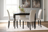 Kimonte - Dark Brown - Rectangular Dining Room Table by Signature Design by Ashley® | Bel Furniture