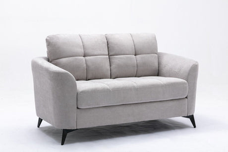Callie - Woven Fabric Living Room Set by Lilola Home | Bel Furniture