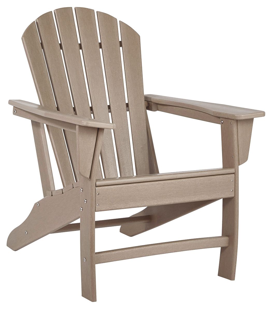 Sundown Treasure - Outdoor Adirondack Chair Pearl Silver by Signature Design by Ashley® | Bel Furniture
