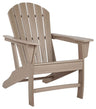 Sundown Treasure - Outdoor Adirondack Chair Pearl Silver by Signature Design by Ashley® | Bel Furniture