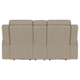Brentwood - Upholstered Motion Reclining Loveseat by Coaster Fine Furniture | Bel Furniture