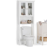 Acadian - Space Saver Cabinet - Pure White by Simpli-Home | Bel Furniture