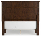 Danabrin - Full Panel Bed - Brown