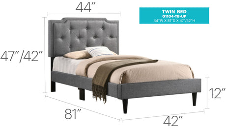 Button Tufted Bed Charming For Cozy Spaces - view 106